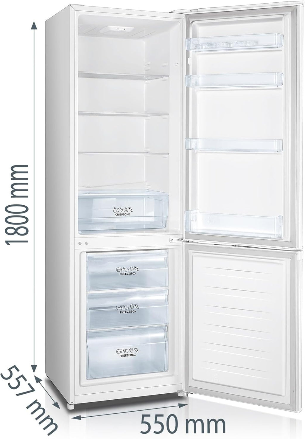 Gorenje R 4142 PW koelkast / hoogte 143,4 cm / 242 L / LED-verlichting, wit