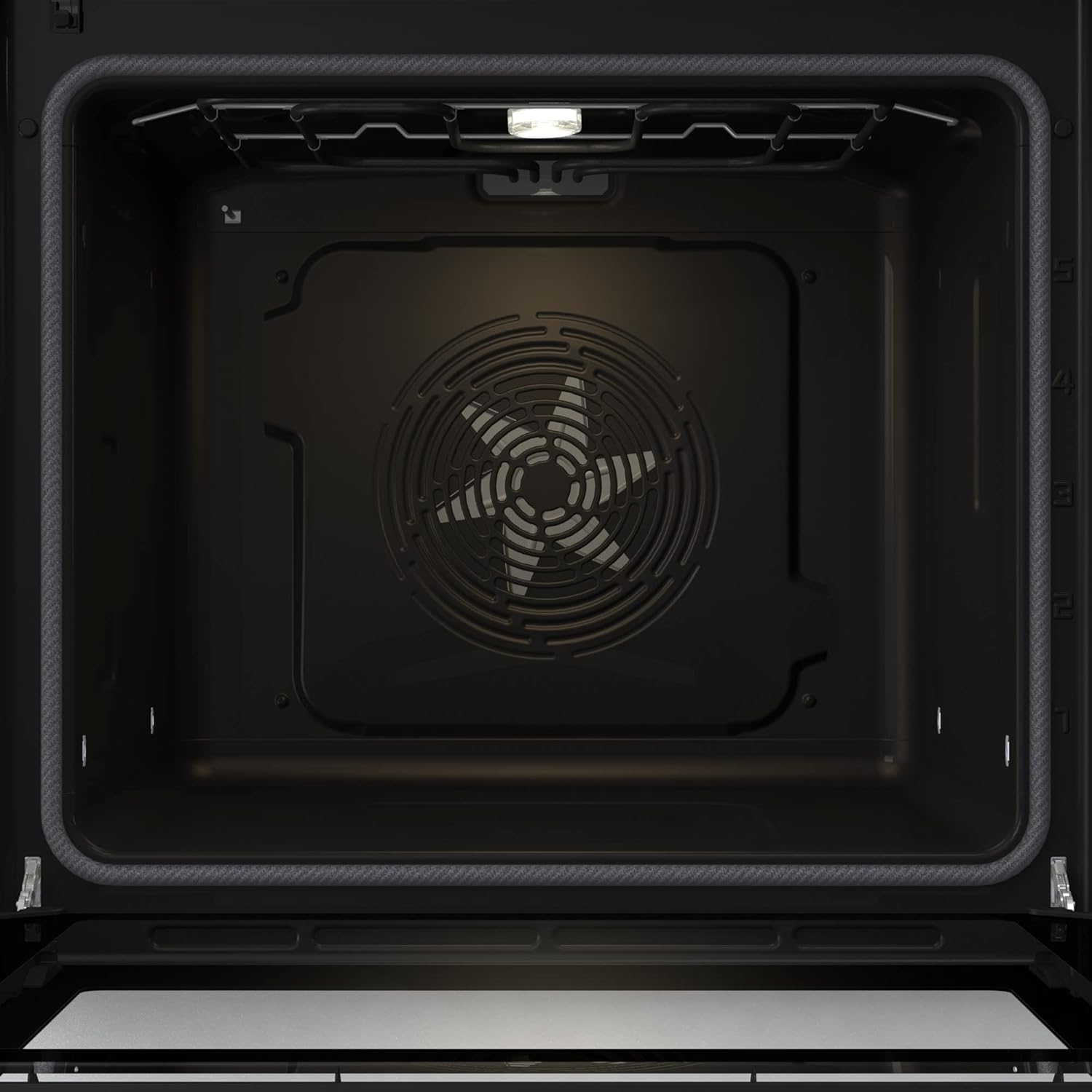 Gorenje 738971 Inbouw Ovenset OptiBake Black Steam Pyro Set / 77L / Hetelucht/Pyrolyse/ExtraSteam/GentleClose/AirFry/Pizzamode 300°C/PerfectGrill/Inductiekookplaat met BridgeZone/zwart