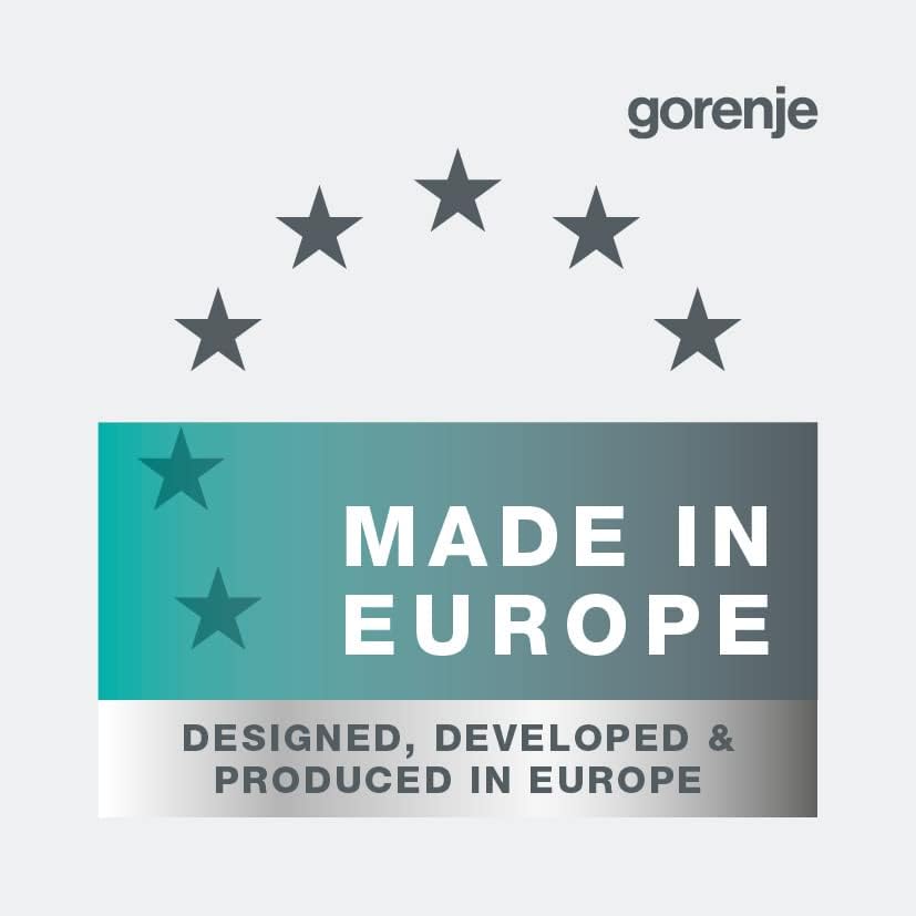 Gorenje GS 620 C10S Vrijstaande vaatwasser / 60 cm / 14 couverts / 3 rekken / 5 programma's / Inverter PowerDrive Motor / SpeedWash / TotalDry / volledige overloopbeveiliging / Grijs metallic