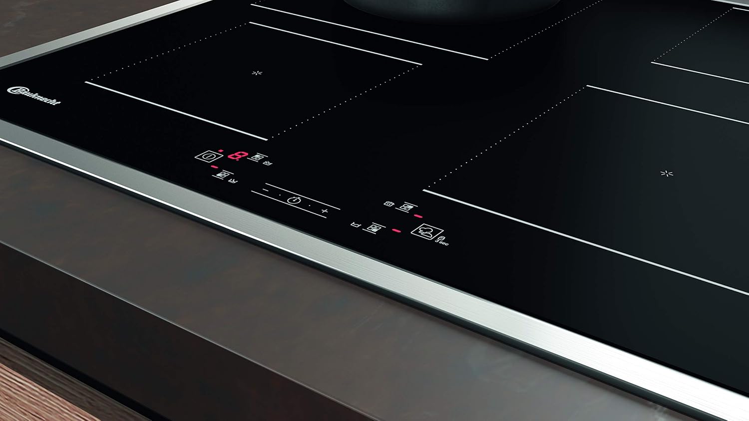 Bauknecht Inductiekookplaat BQ 2760S FT / Booster/ Touch Control /Sudderfunctie / Restwarmte-indicator/ Vlakke RVS-rand