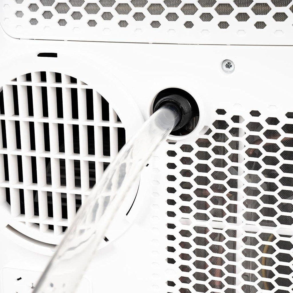 Comfee Mobiele Airco MPPH-09CRN7, 9000 BTU 2,6kW, Koelen&Ventileren&Ontvochtigen, Ruimtegrootte tot 88m³(33㎡), Mobiele Airconditioner met Afvoerslang