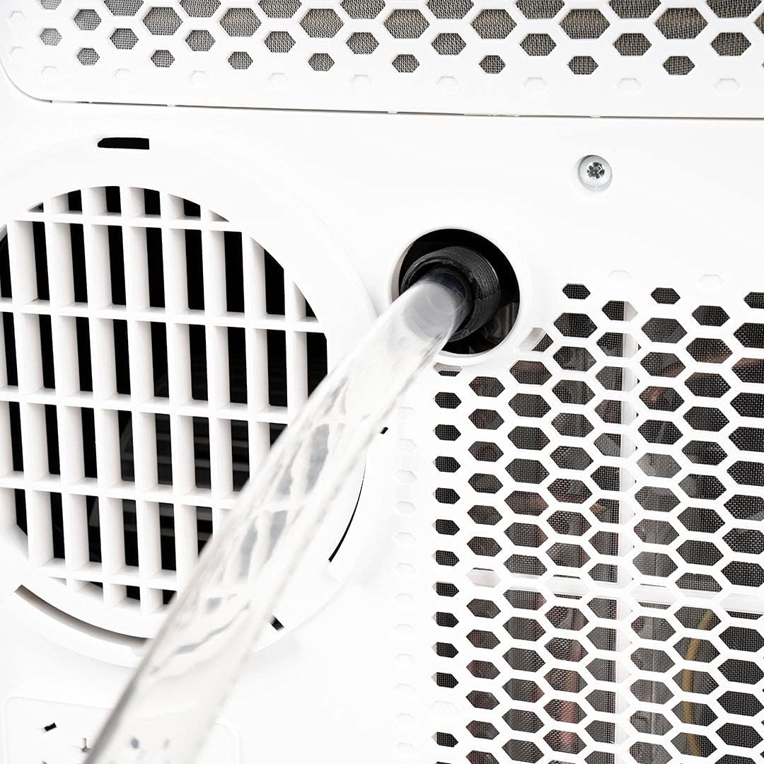 Comfee Mobiele Airco MPPH-09CRN7, 9000 BTU 2,6kW, Koelen&Ventileren&Ontvochtigen, Ruimtegrootte tot 88m³(33㎡), Mobiele Airconditioner met Afvoerslang