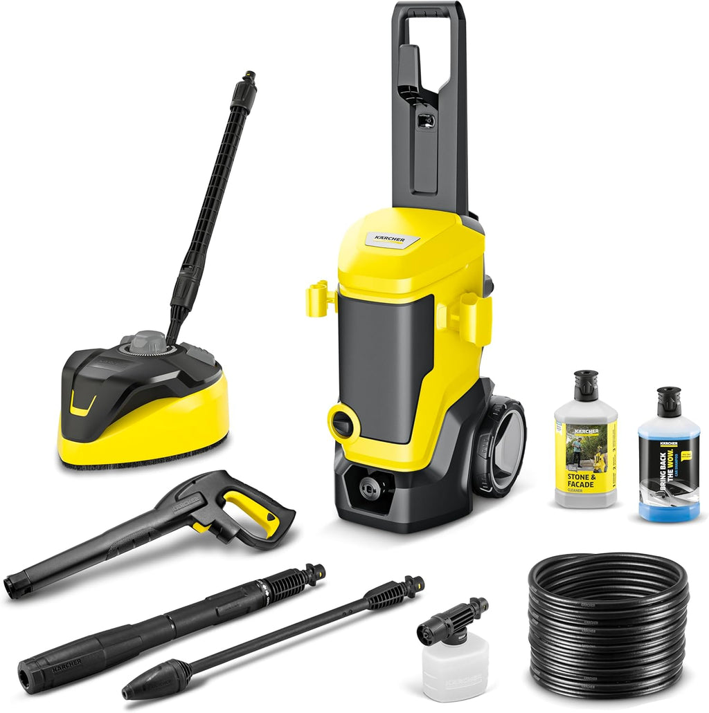 Kärcher hogedrukreiniger K 7 Premium Power Flex, druk: max. 180 bar, wateropbrengst: 600 l/u, oppervlakteprestatie: 60 m²/u, gewicht: 17,9 kg, Flex-hogedrukslang, vuilfrees, spuitlans
