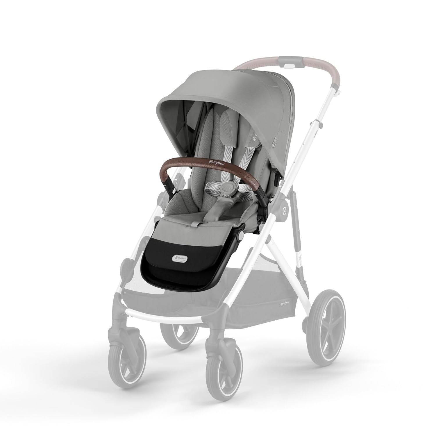 CYBEX Gold Ziteenheid voor kinderwagens GAZELLE S en e-GAZELLE S, Vanaf de geboorte tot ca. 4 jaar, Moon Black