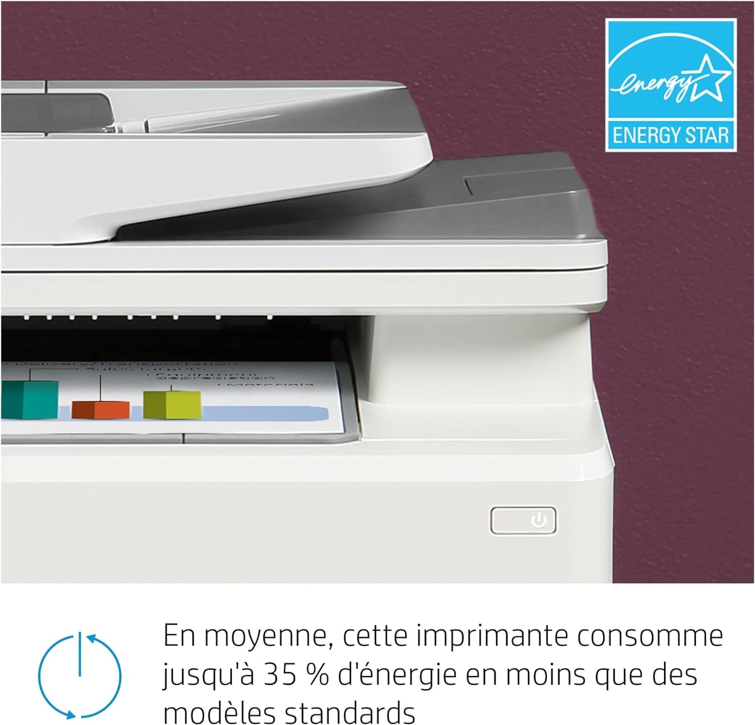 HP Color LaserJet Pro MFP 3302fdwg multifunctionele kleurenlaserprinter, fax, automatisch dubbelzijdig afdrukken, touchscreen, wifi, ethernet, USB, HP Wolf Pro Security