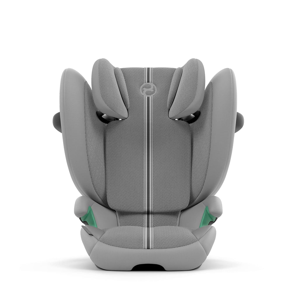 CYBEX Gold Kinder-Autositz Solution G i-Fix, Für Autos mit und ohne ISOFIX, Ab ca. 3 bis 12 Jahre (100 - 150 cm), Ab ca. 15 bis 50 kg, Lava Grey