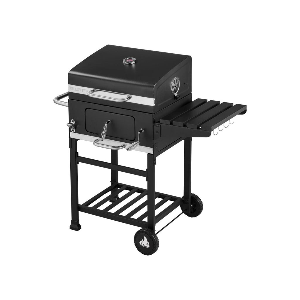 GRILLMEISTER Houtskool Comfort Grill »Kansas«, B 106,5 x H 103 x D 71 cm - B-keus, zo goed als nieuw