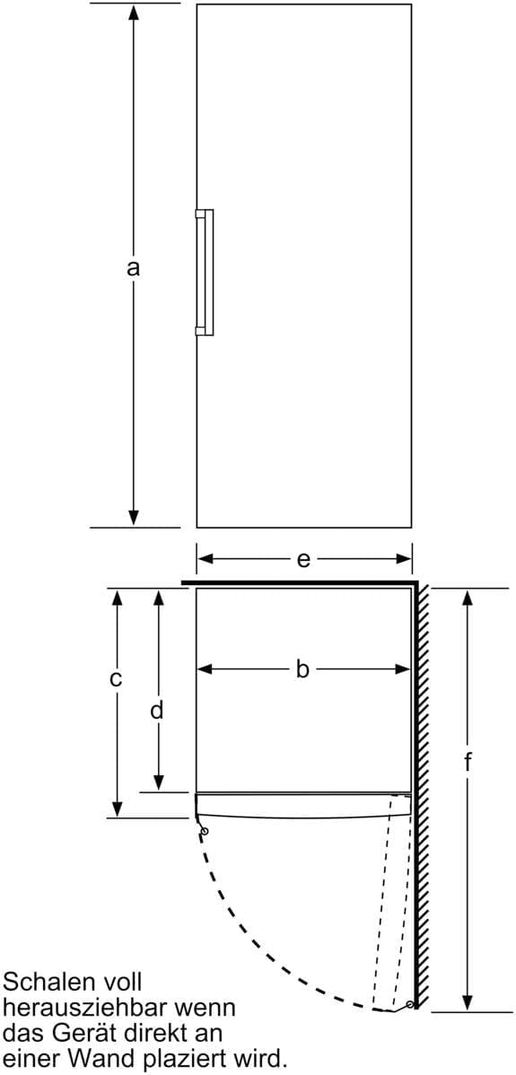 Siemens GS54NAWCV iQ500 vriezer, 176 x 70 cm, 327 L, noFrost nooit meer ontdooien, bigBox ruimte voor grote diepvriesproducten, varioZone flexibele glasplateaus en laden, wit