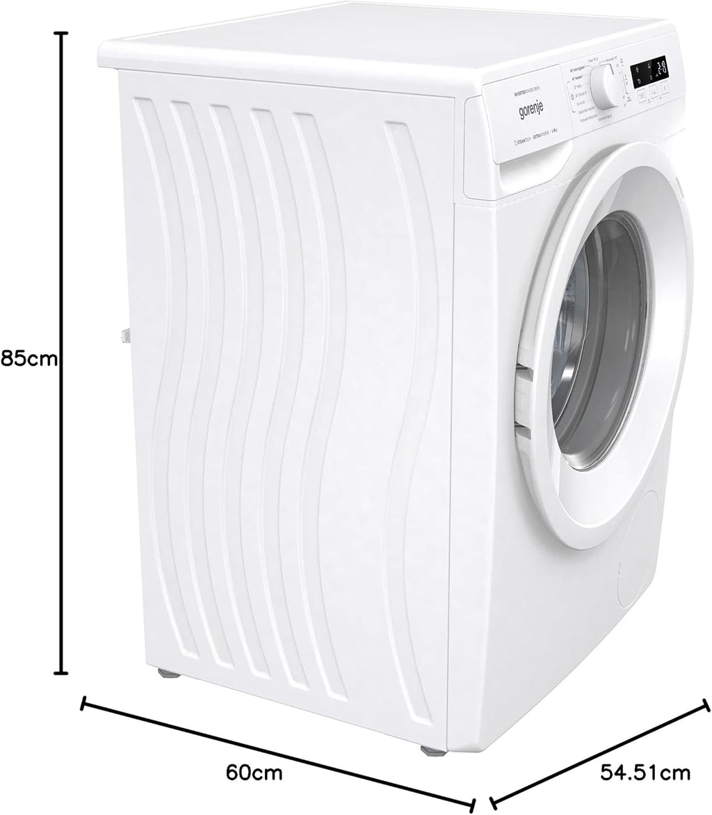 GORENJE WNPI84APS Wasmachine LED-display Inverter PowerDrive-motor AquaStop Stoomfunctie 16 programma's