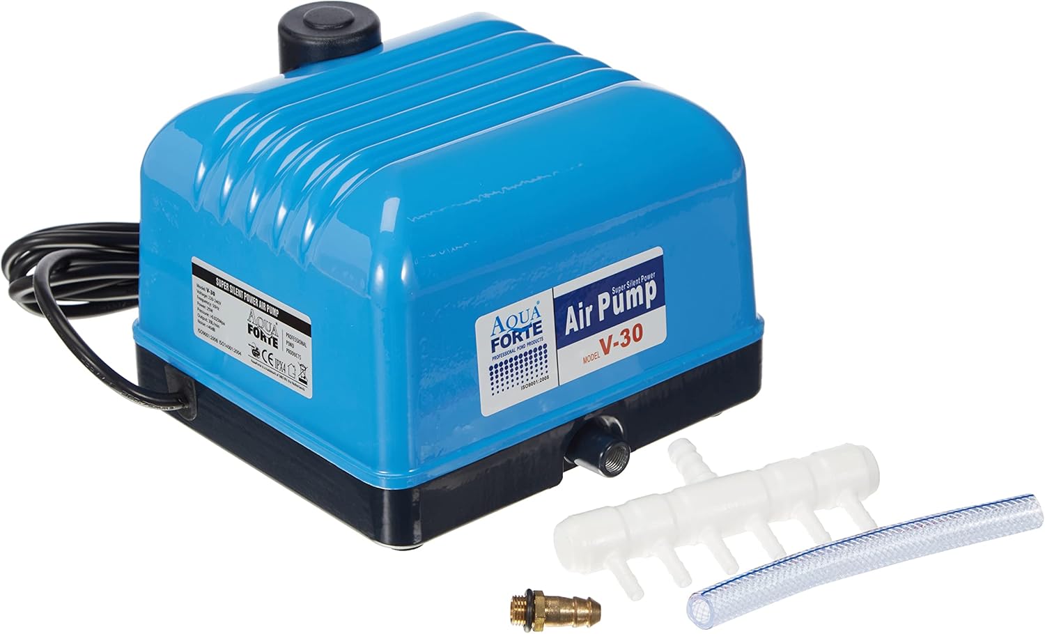 AquaForte filter-/vijverpomp DM-22.000 Vario S, 70-200W, opvoerhoogte 7,5m, regelbaar met externe controller. Ideaal als vijverpomp of als beekloop-/watervalpomp.