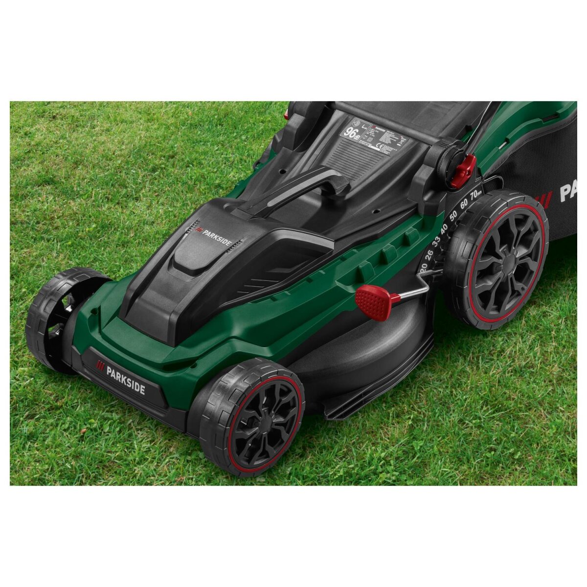 PARKSIDE® Elektrische grasmaaier »PERM 1800 A1«, met 7-traps maaihoogte-instelling - B-keus goed