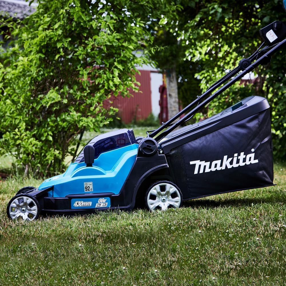 Makita DLM432Z Akku-Rasenmäher 2x18 V (ohne Akku, ohne Ladegerät)