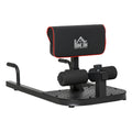 HOMCOM Sissy Squat Kniebuigtrainer 3-in-1 in hoogte verstelbaar