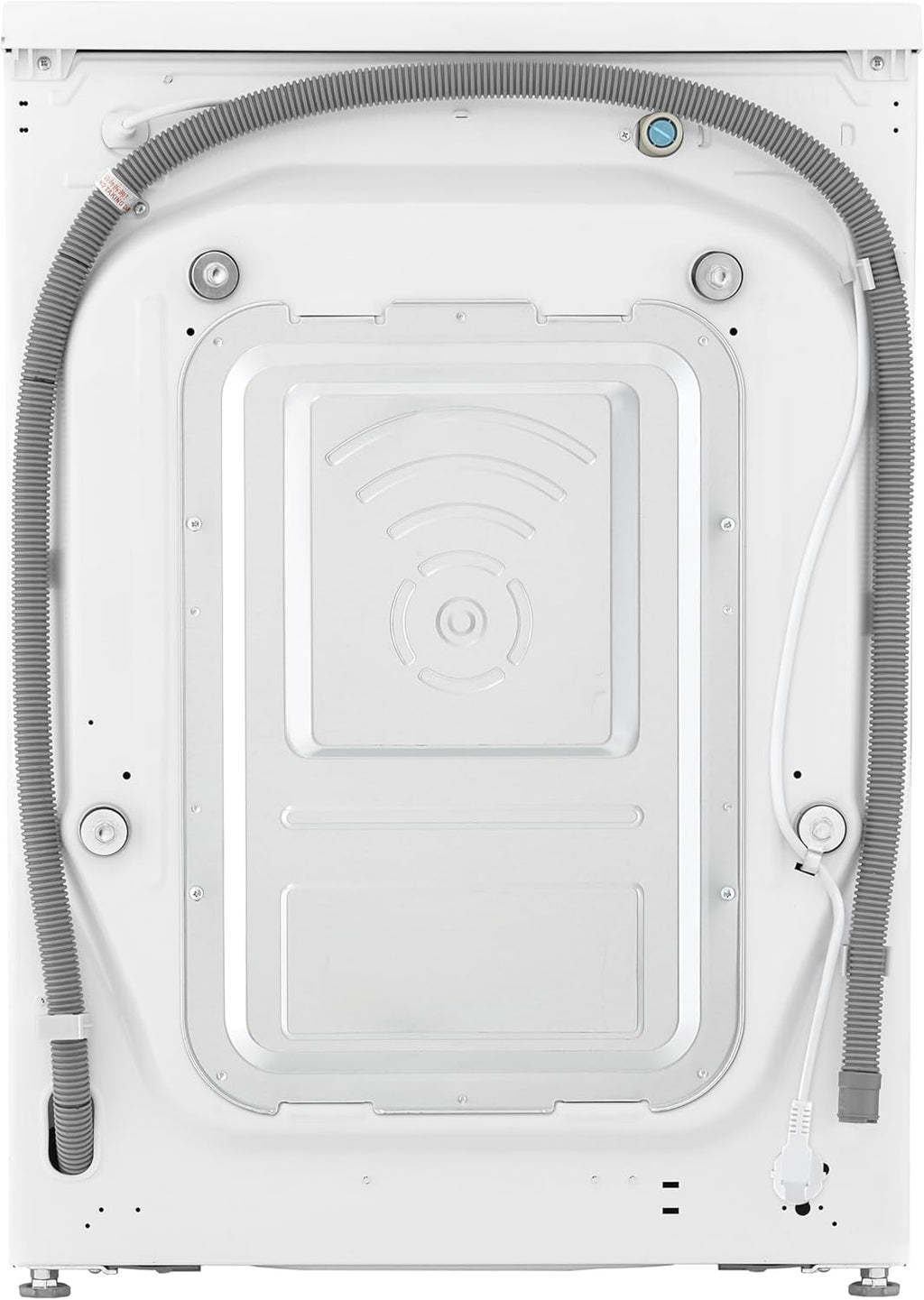 LG F4WV7080, Klasse A, Voorlader Wasmachine 8 kg, 1400 tpm, AI Direct Drive, Wi-Fi, Dieptereiniging met Stoom, Grote Capaciteit, TRIPLE A, Veiligheidsglas Buitendeur, 62 x 60 x 85 cm ꟷ Wit