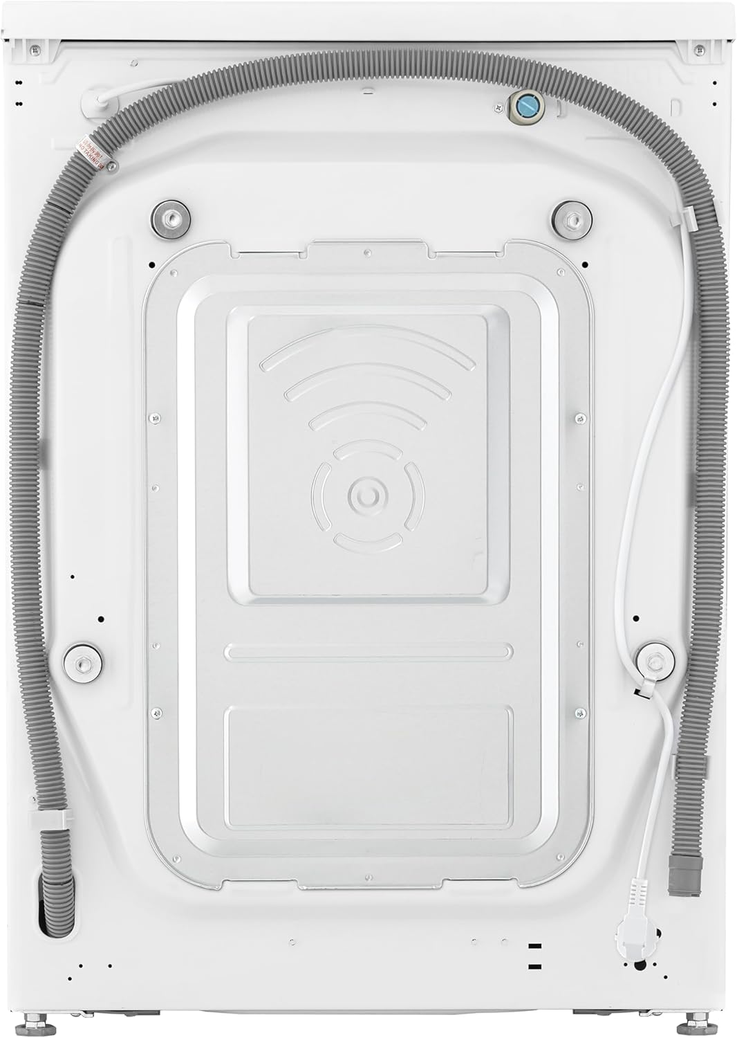 LG F4WV7080, Klasse A, Voorlader Wasmachine 8 kg, 1400 tpm, AI Direct Drive, Wi-Fi, Dieptereiniging met Stoom, Grote Capaciteit, TRIPLE A, Veiligheidsglas Buitendeur, 62 x 60 x 85 cm ꟷ Wit