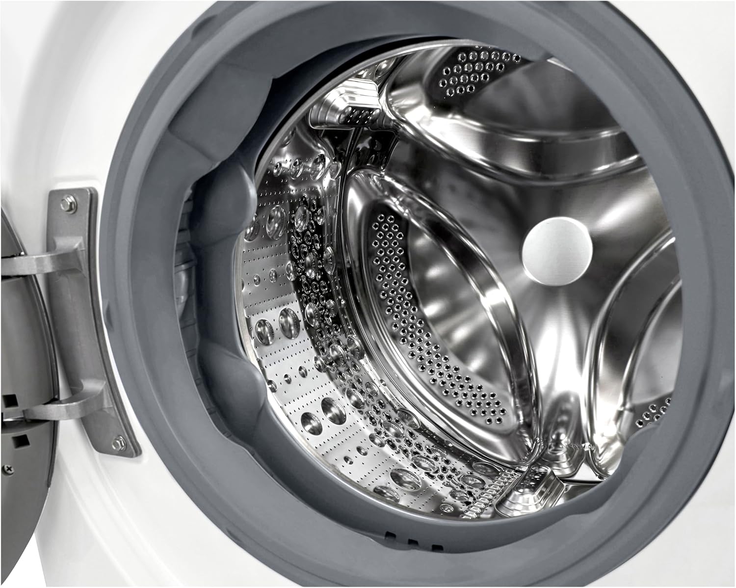 LG F4WV7080, Klasse A, Voorlader Wasmachine 8 kg, 1400 tpm, AI Direct Drive, Wi-Fi, Dieptereiniging met Stoom, Grote Capaciteit, TRIPLE A, Veiligheidsglas Buitendeur, 62 x 60 x 85 cm ꟷ Wit
