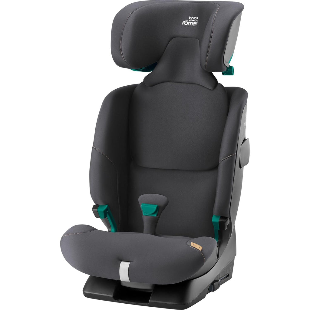 BRITAX RÖMER autostoel ADVANSAFIX 2 Z-LINE, voor kinderen van 76-150 cm (i-Size) met en zonder ISOFIX, 15 maanden tot 12 jaar, Space Black