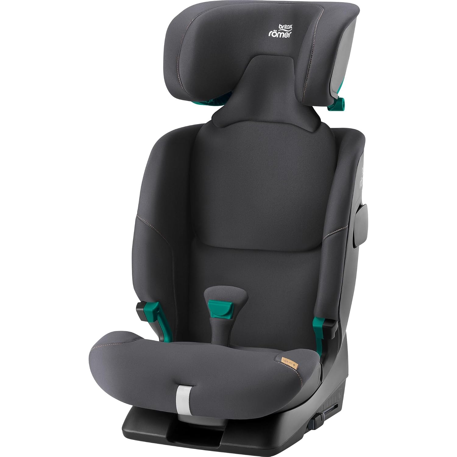 BRITAX RÖMER autostoel ADVANSAFIX 2 Z-LINE, voor kinderen van 76-150 cm (i-Size) met en zonder ISOFIX, 15 maanden tot 12 jaar, Space Black