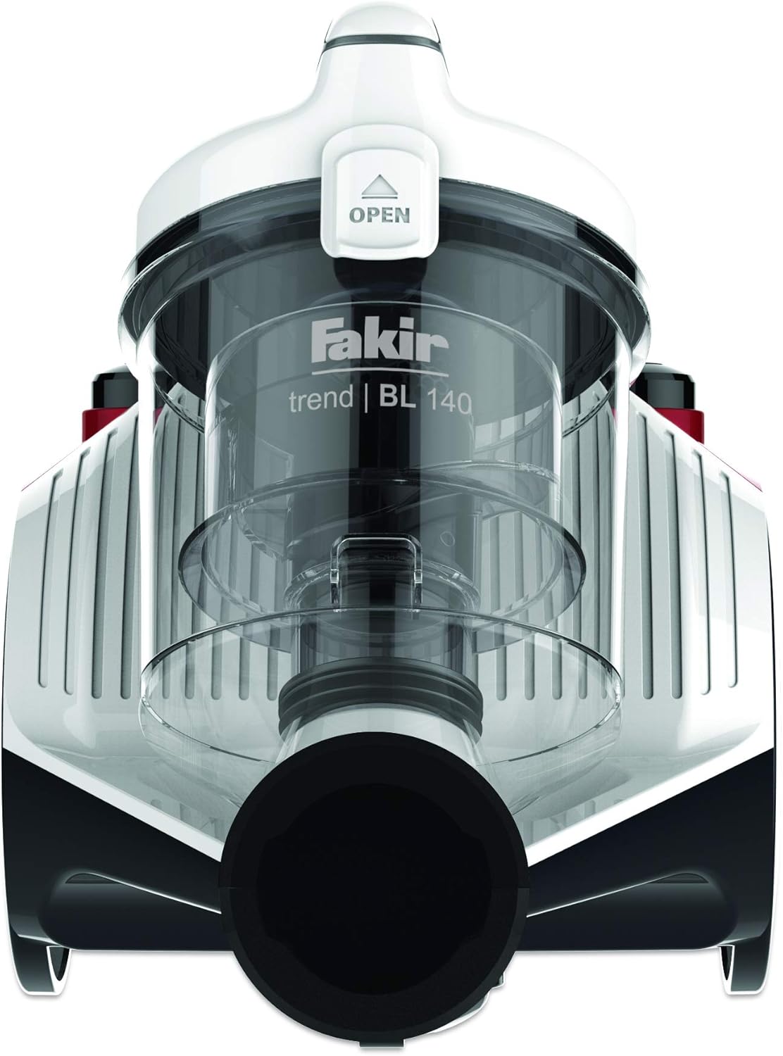 Fakir Apollo BL 150 - Zakloze stofzuiger I Cycloonstofzuiger met hoogvermogende motor, EPA 10 filter & combimondstuk, 800 W, blauw/zilver