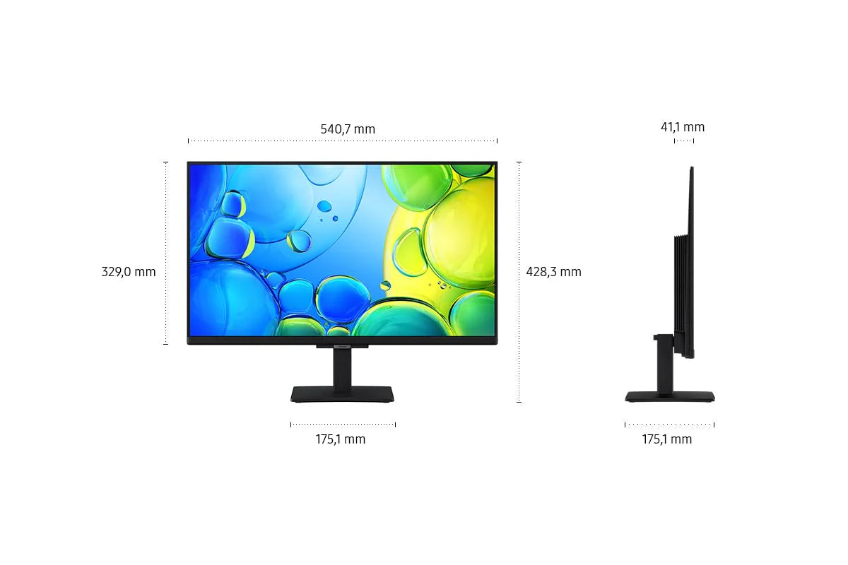 Samsung Full HD F6009F 24 inch (61 cm) led flatscreen tv, PurColor-technologie, HDR, Object Tracking Sound Lite, Knox Security, One UI Tizen, Smart TV, Onbeperkt gratis content