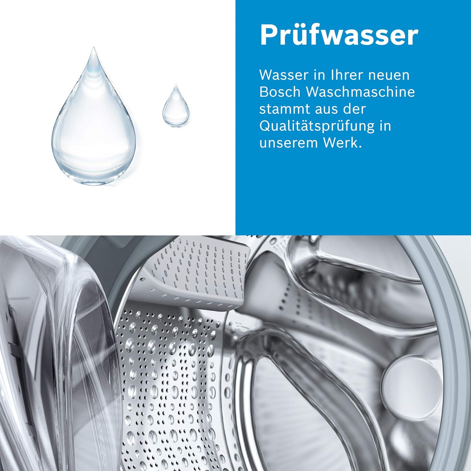 BOSCH WAN28127 Wasmachine Serie 4, voorlader met 8kg inhoud, 1400 tpm, Iron Assist, Active Water Plus, EcoSilence Drive, Speed Perfect, Wit, 60cm