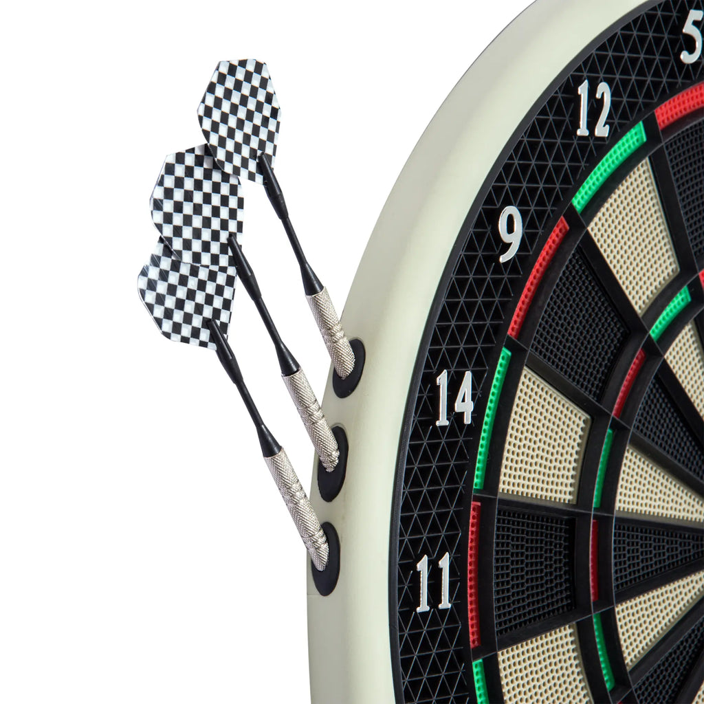 HOMCOM Elektronisch dartbord 18 spellen 8 spelers LCD display