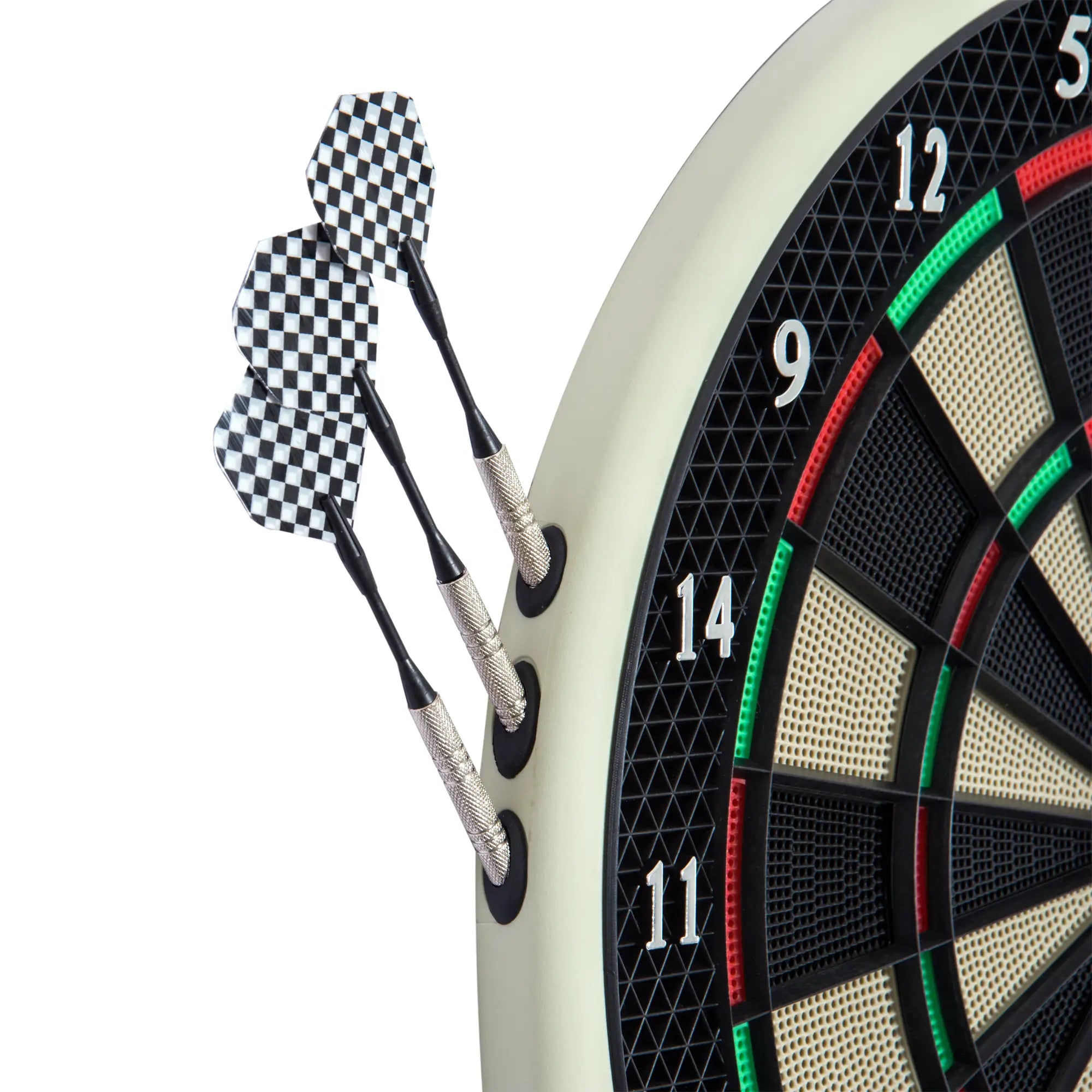 HOMCOM Elektronisch dartbord 18 spellen 8 spelers LCD display