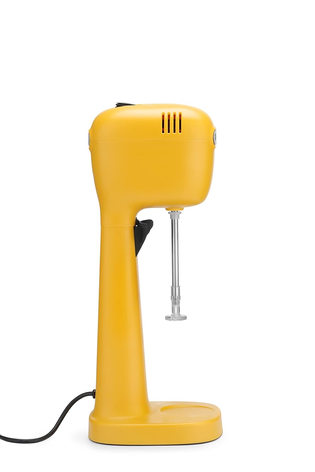 HENDI Melkshake Maker, Incl. 2 mengbekers (roestvrij staal en polycarbonaat) en 4 verwisselbare roerwerken, Drinkmixer, Frappés, Drankmixer, 230V/400W, 170x196x(H)490mm, Karamel