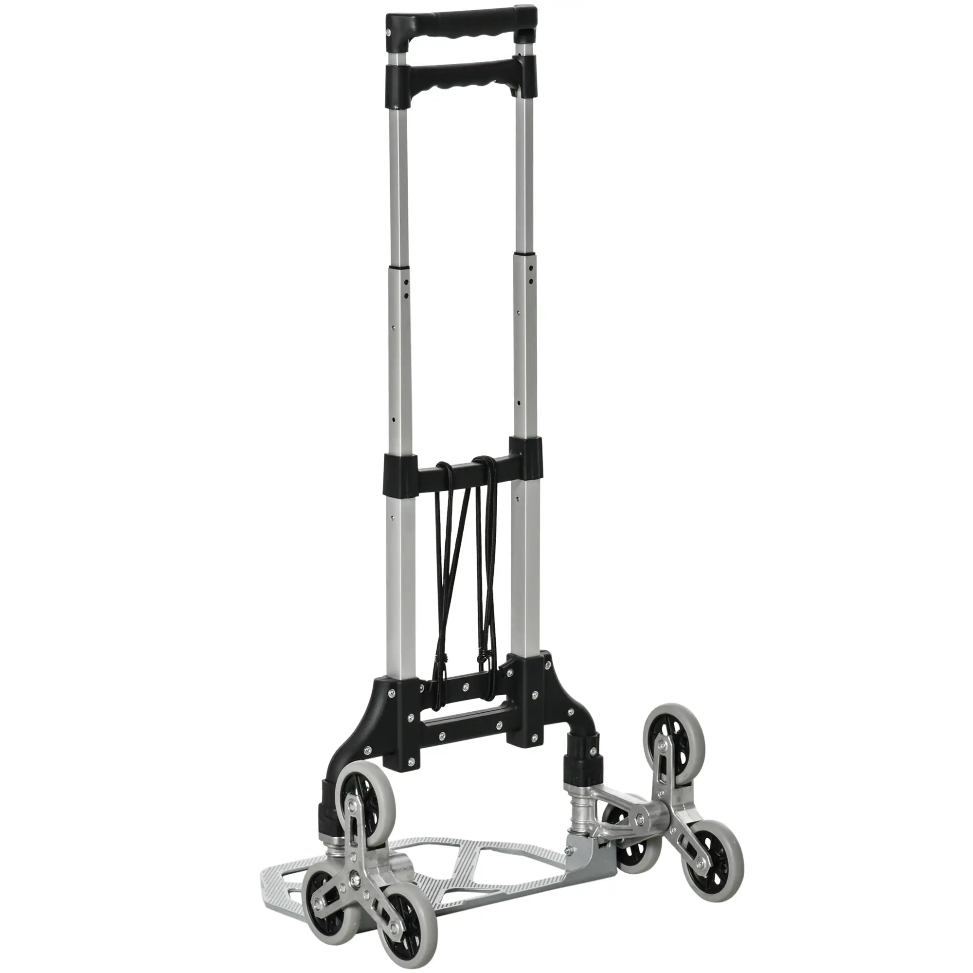 Durhand Trappensteekwagen 6 wielen opvouwbaar aluminium