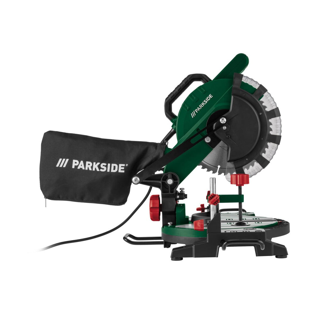 PARKSIDE® Afkort- en verstekzaag »PKS 1500 C4«, 1500 W, met laser - B-keus, zo goed als nieuw
