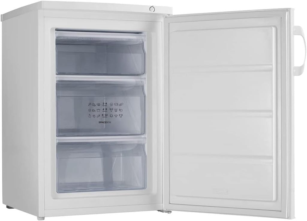 Gorenje F39EPW4 Tafelmodel Vrieskast/Vrijstaand/Energie-efficiëntieklasse E / 61 liter totaal volume/Draairichting deur verwisselbaar/ 38dB (C) Geluidsniveau/H x B x D: 84,2 x 47,5 x 44,8