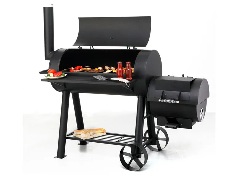 Smoker "Milwaukee", met 2 geëmailleerde grillroosters