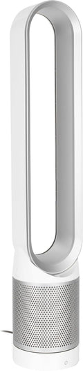 Dyson TP00 Pure Cool 2-in-1 Antraciet/zilver, stille ventilator & luchtreiniger, geschikt voor slaapkamer, mensen met allergieën, rookruimtes, luchtfiltert 99,5% van stof, pollen, geurtjes, incl. JUNG reinigingsdoekjes