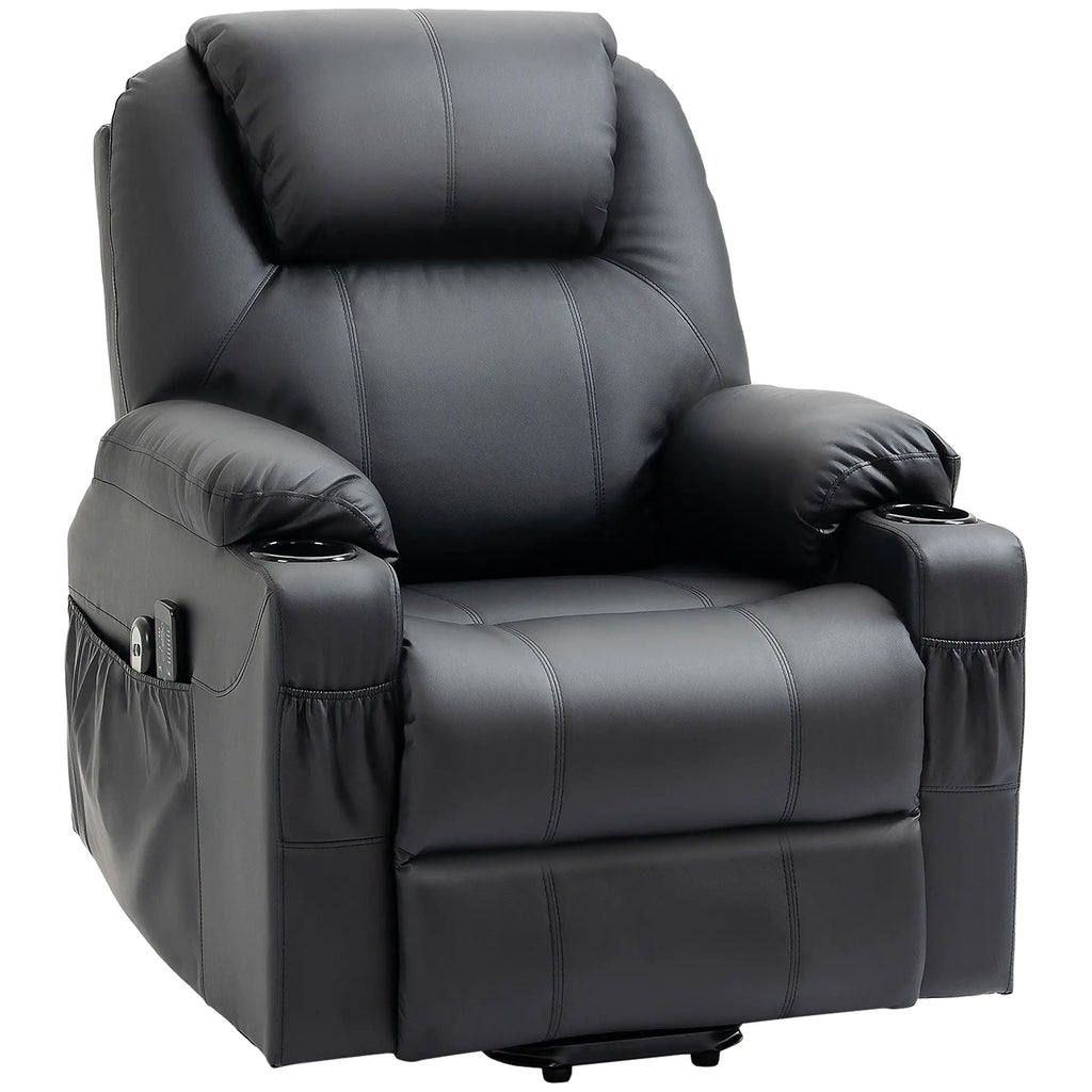 HOMCOM Sta-op stoel elektrisch Massage Ligfunctie