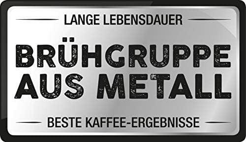 Krups Essential volautomatische espressomachine met melkslang, 2-kopsfunctie, LCD-display, eenvoudige reiniging, koffiezetapparaat, TÜV-keurmerk, zwart, EA816031