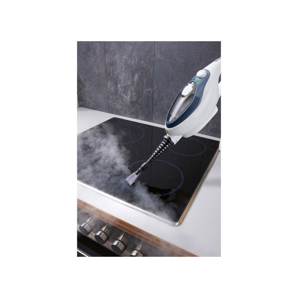 SILVERCREST® Stoommop en handstoomreiniger »SDM 1500 D4«, wit - B-keus, zo goed als nieuw