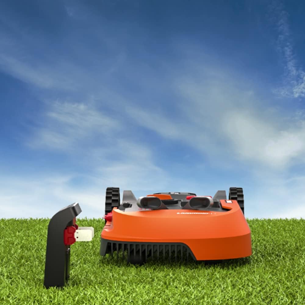 WORX Landroid M WR141E Mhroboter/Akkurasenmher für kleine Grten bis 500 qm/Selbstfahrender Rasenmher für einen sauberen Rasenschnitt, Bunt
