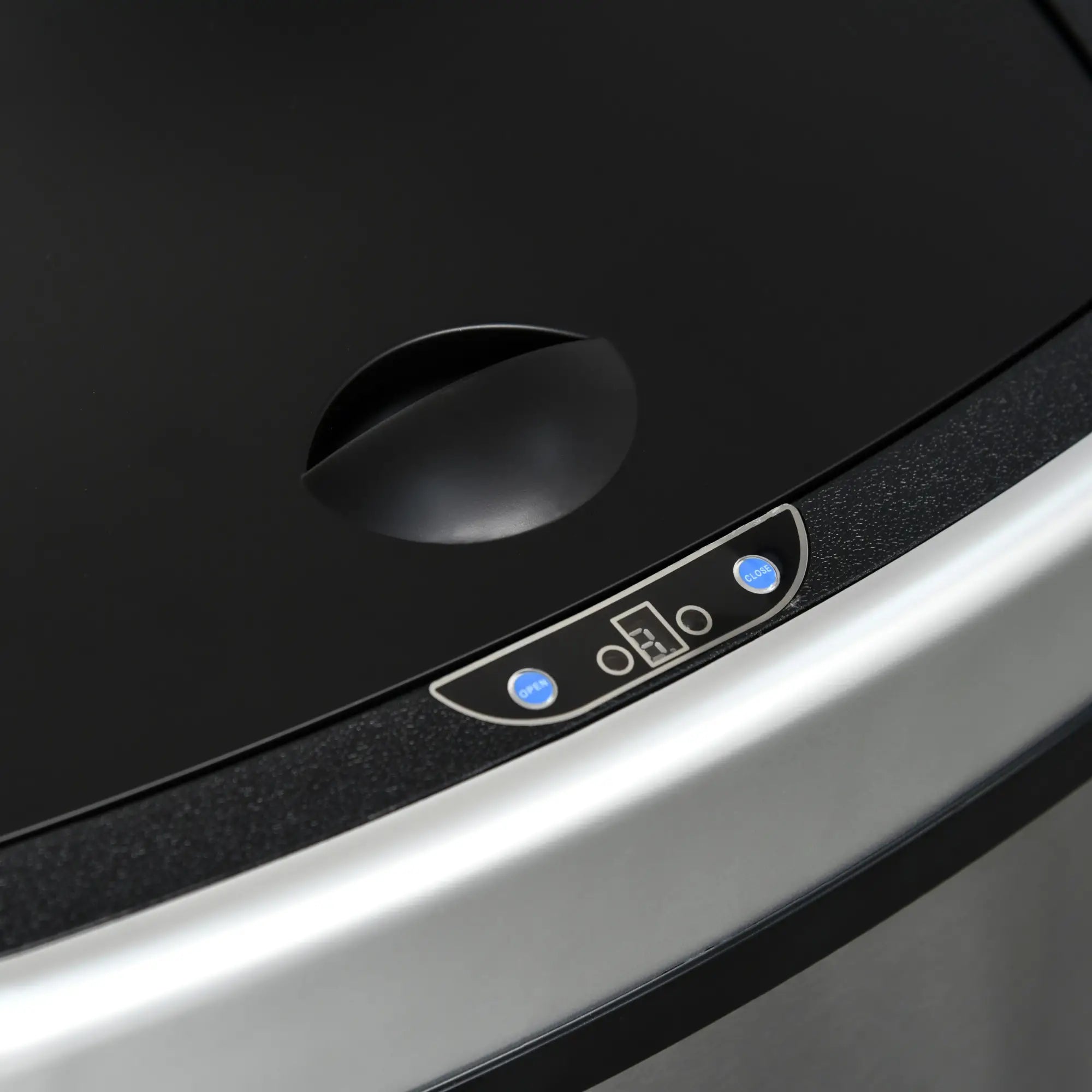 HOMCOM Automatische afvalemmer met sensor hygiënisch roestvrij staal