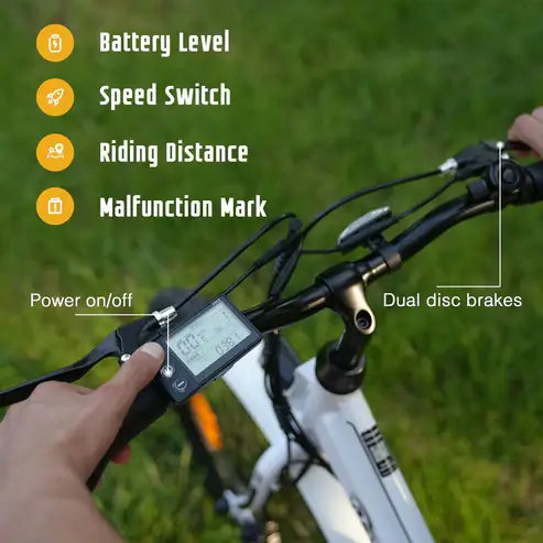 Evercross EK8S E-Bike – 250W, 26-inch, 12Ah accu, tot 90 km bereik