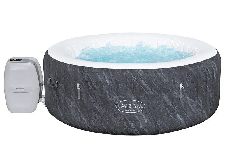 LAY-Z-SPA WLAN-whirlpool Boracay AirJet Ø 180 x 66 cm, rond
