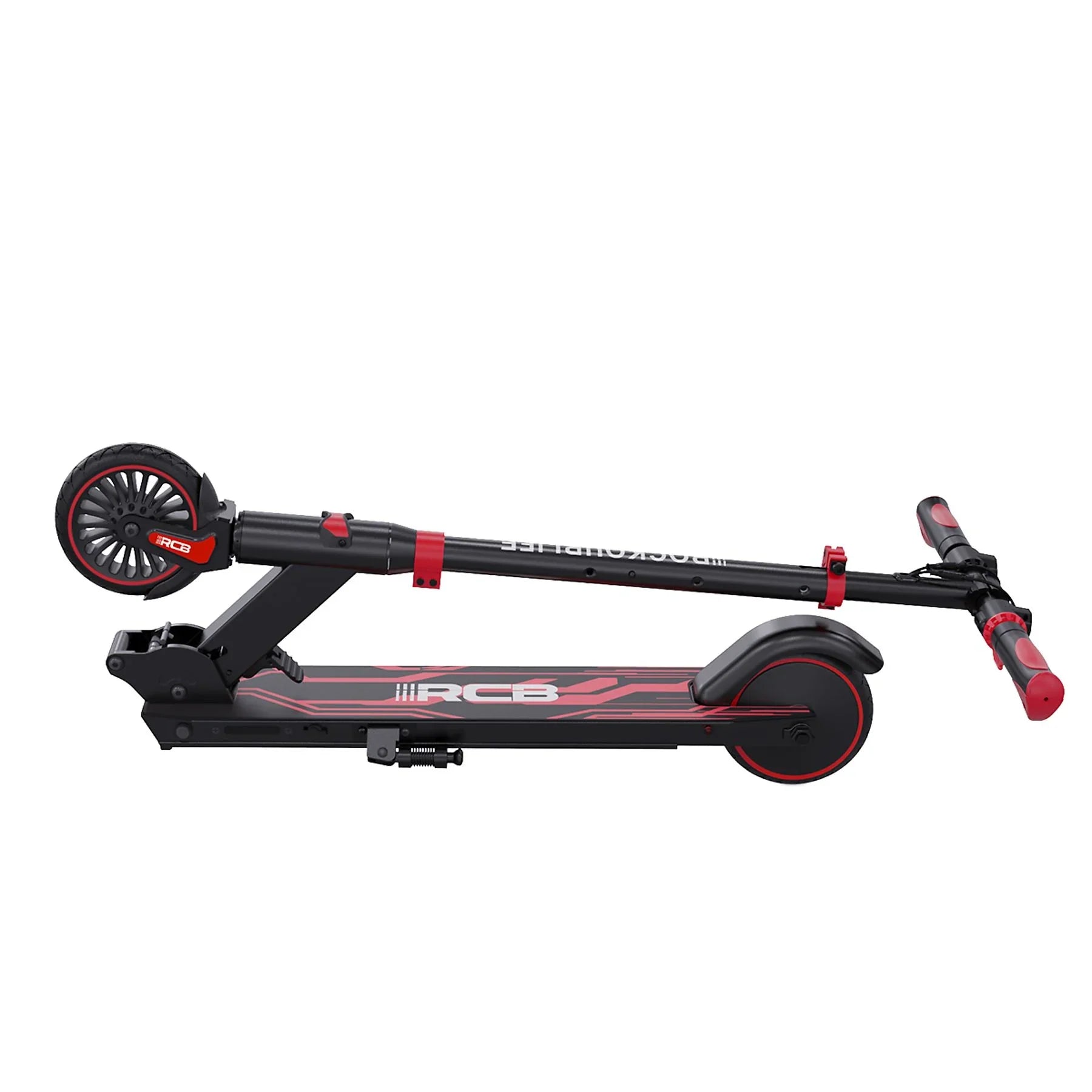 RCB R15 elektrische step voor kinderen met RCB-logo, 250W motor, IPX4