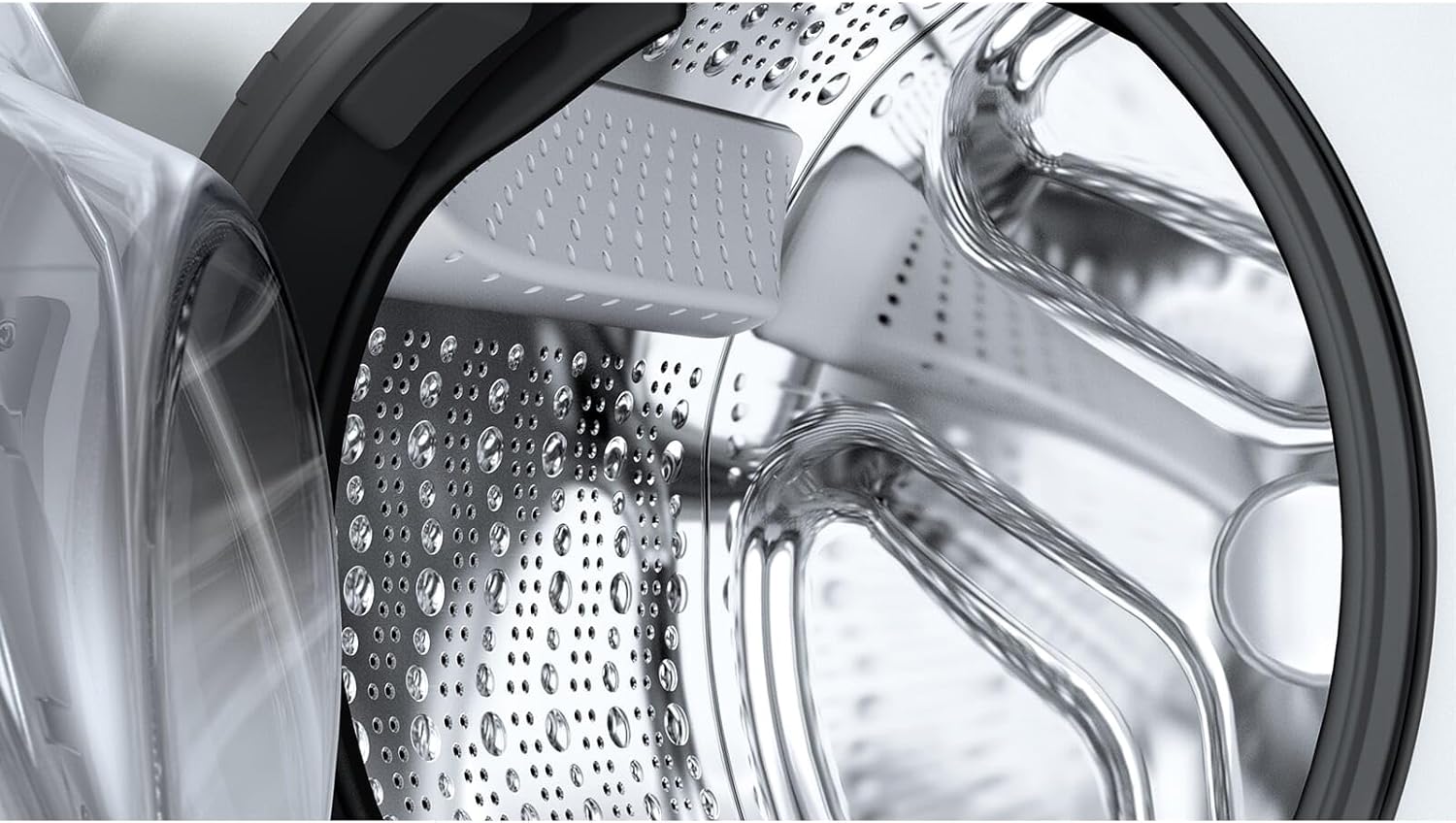 BOSCH WAN28127 Wasmachine Serie 4, voorlader met 8kg inhoud, 1400 tpm, Iron Assist, Active Water Plus, EcoSilence Drive, Speed Perfect, Wit, 60cm