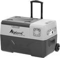 Alpicool CF55 55 Liter Koelbox 12V Draagbare Mini Koelkast Elektrische Vriesbox Kleine Vrieskist voor Auto, Camping, Vrachtwagen, Boot en Stopcontact met USB-aansluiting, -20℃ tot 20℃