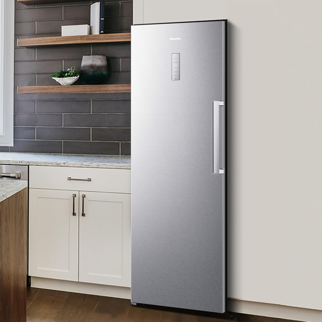 Hisense FV191N4AW2 Vriezer/ TotalNoFrost/ SuperFreeze/ Deuralarm/ Multiflow 360°/ BigBox/ 143,4 cm/ Vriesgedeelte 147 l/ 41 dB/ 205 kWh/Wit
