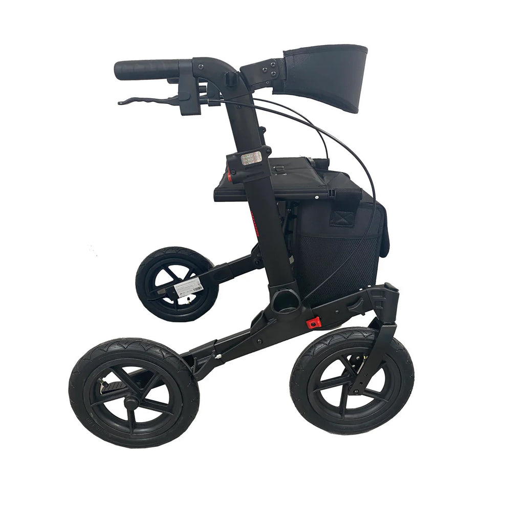 Arvo Rollator Outdoor, zwart