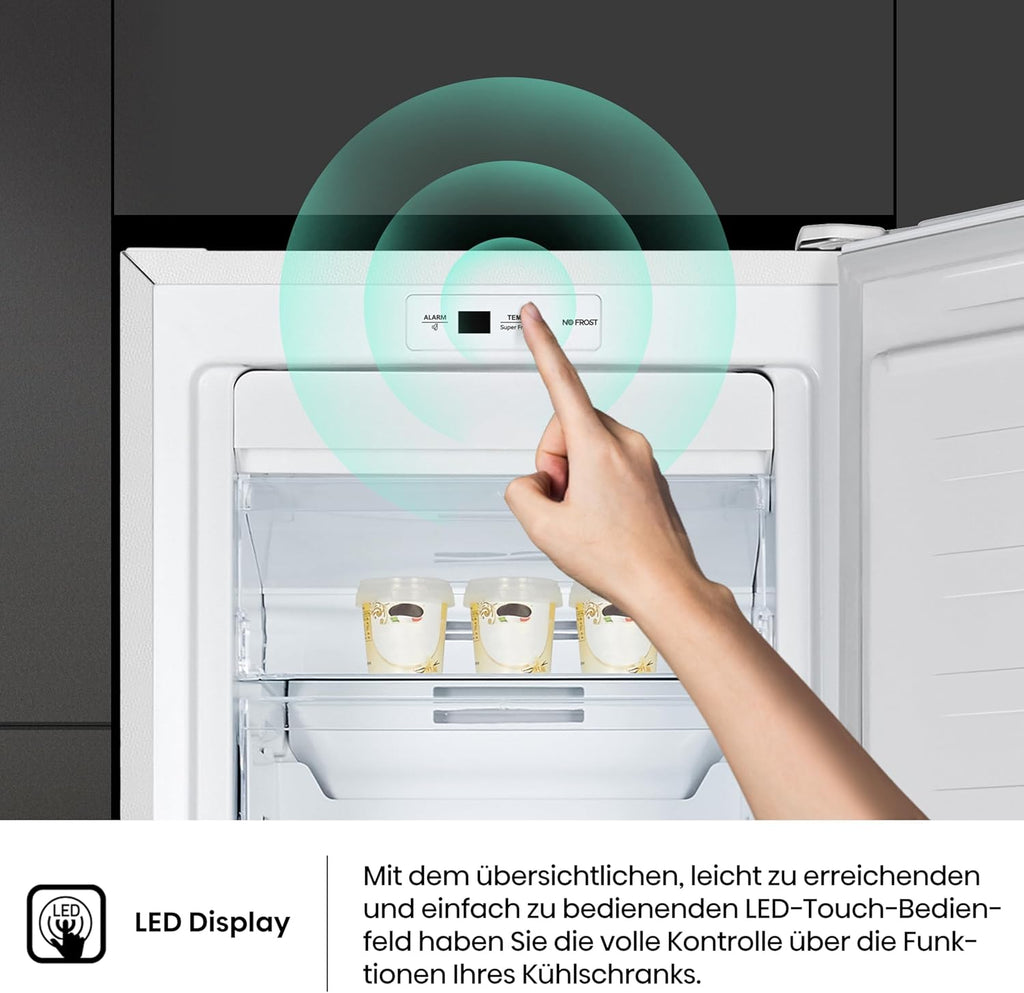 Hisense FV191N4AW2 Vriezer/ TotalNoFrost/ SuperFreeze/ Deuralarm/ Multiflow 360°/ BigBox/ 143,4 cm/ Vriesgedeelte 147 l/ 41 dB/ 205 kWh/Wit