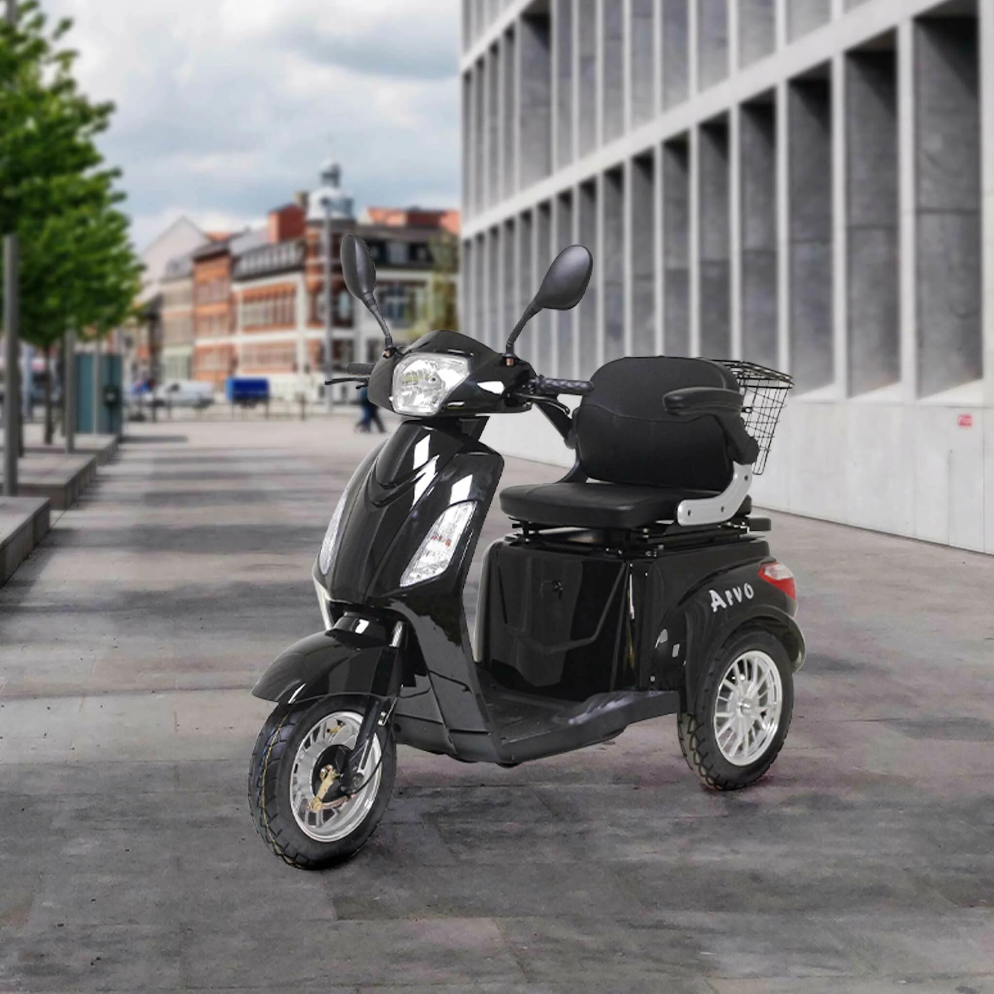 Arvo seniorenscooter P300 zwart