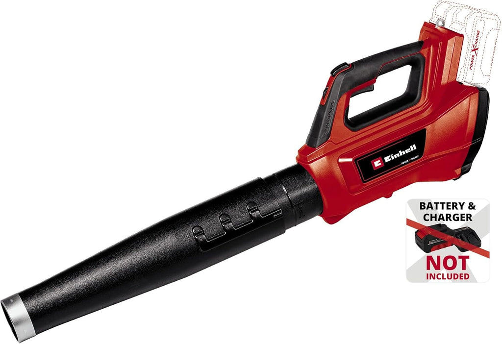 Einhell Professional Accu-bladblazer GP-LB 36/210 Li E-Solo Power X-Change (Lithium-Ion, blaasvermogen van 816 m³/u, turboschakelaar, 3-traps + afneembare buis, zonder accu en oplader)
