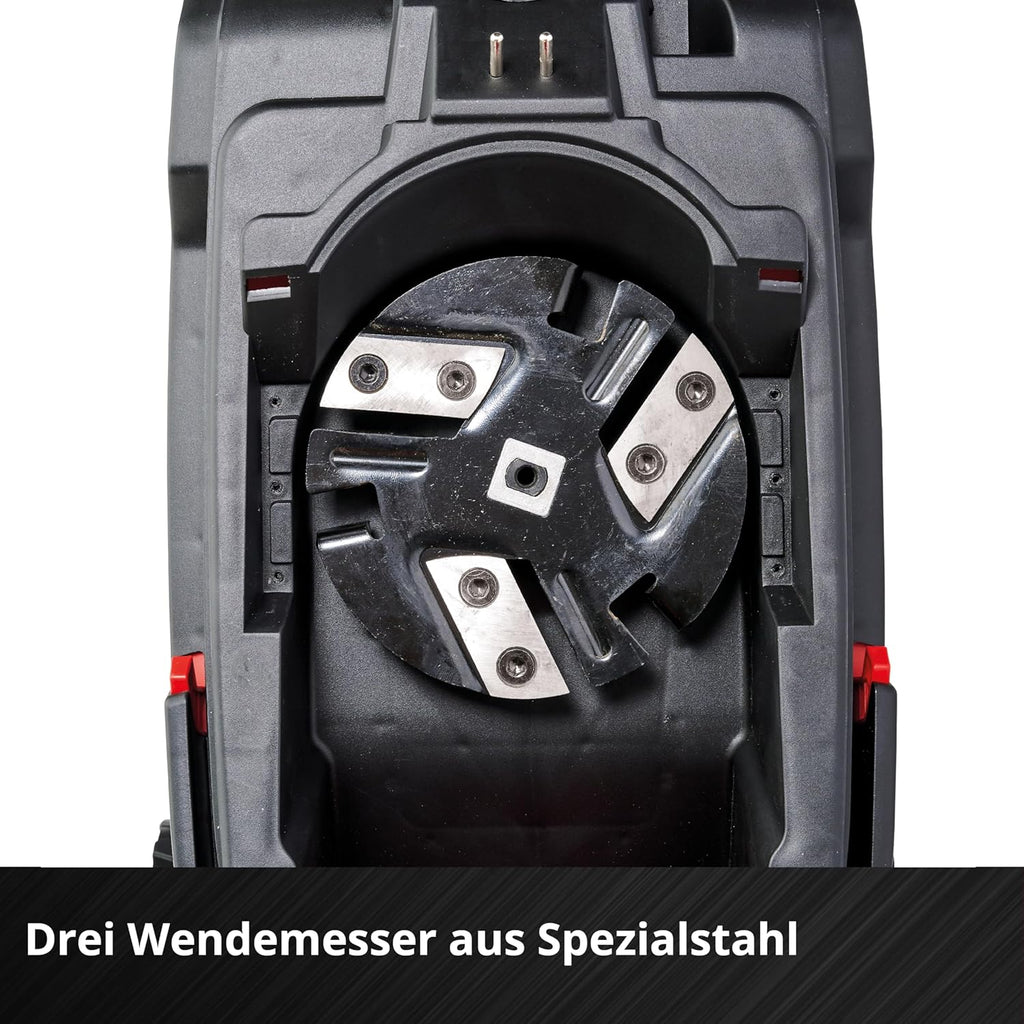 Einhell accu-hakselaar REDAXXO 36/25 Power X-Change (36 V, max. 25 mm takdikte, 3 omkeerbare stalen messen, 55 L opvangzak, transporthandgreep, aanstamper)