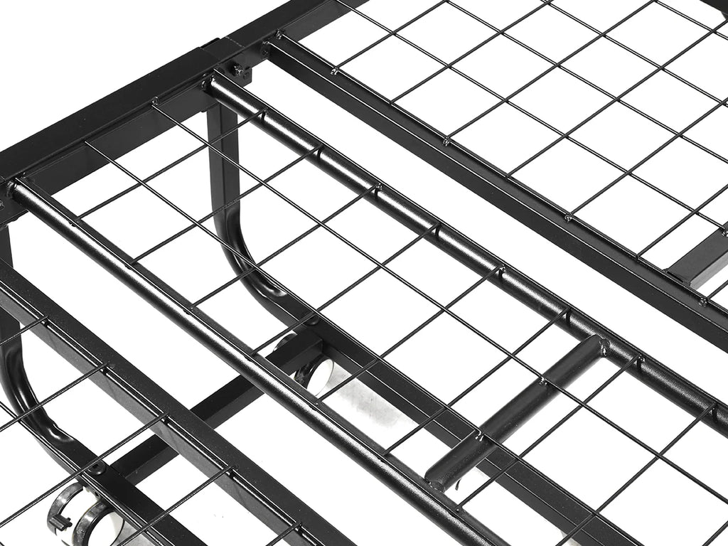 Sonnewelt Klappbett 90x200cm mit 13cm Dicke und Rollen